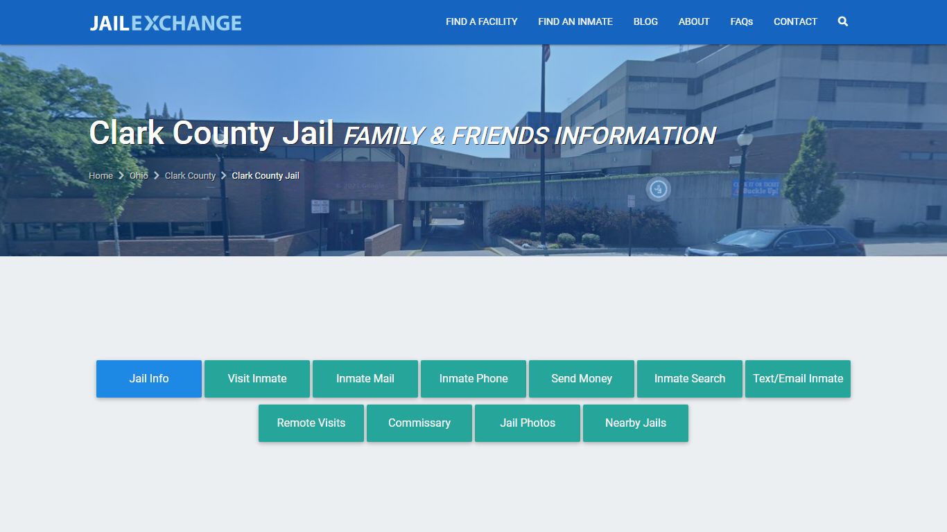 Clark County Jail OH | Booking, Visiting, Calls, Phone